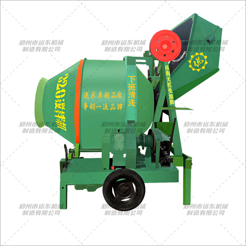 JZC320型半自動(dòng)翻斗攪拌機(jī)(圖1) JZC320型半自動(dòng)翻斗攪拌機(jī)(圖1)
