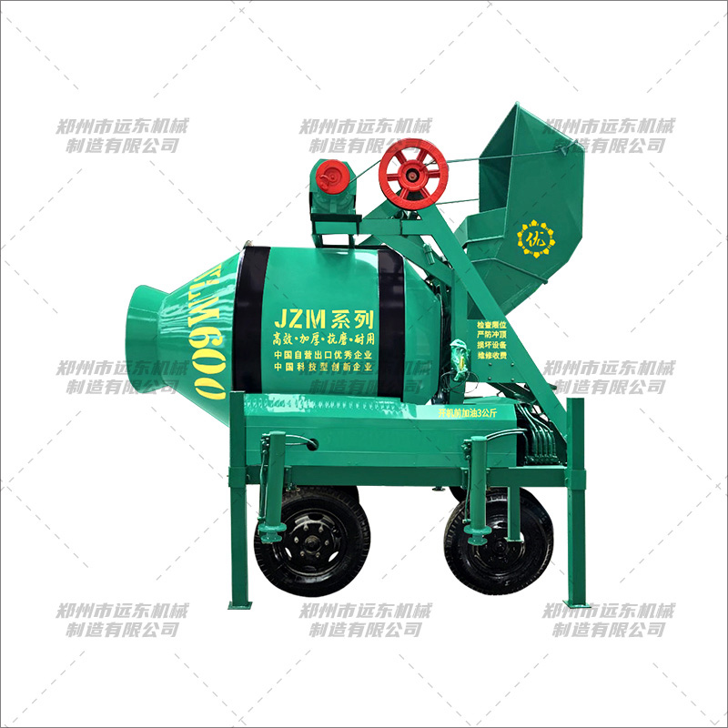 JZM600型柴油液壓翻斗攪拌機(jī)(圖1) JZM600型柴油液壓翻斗攪拌機(jī)(圖1)