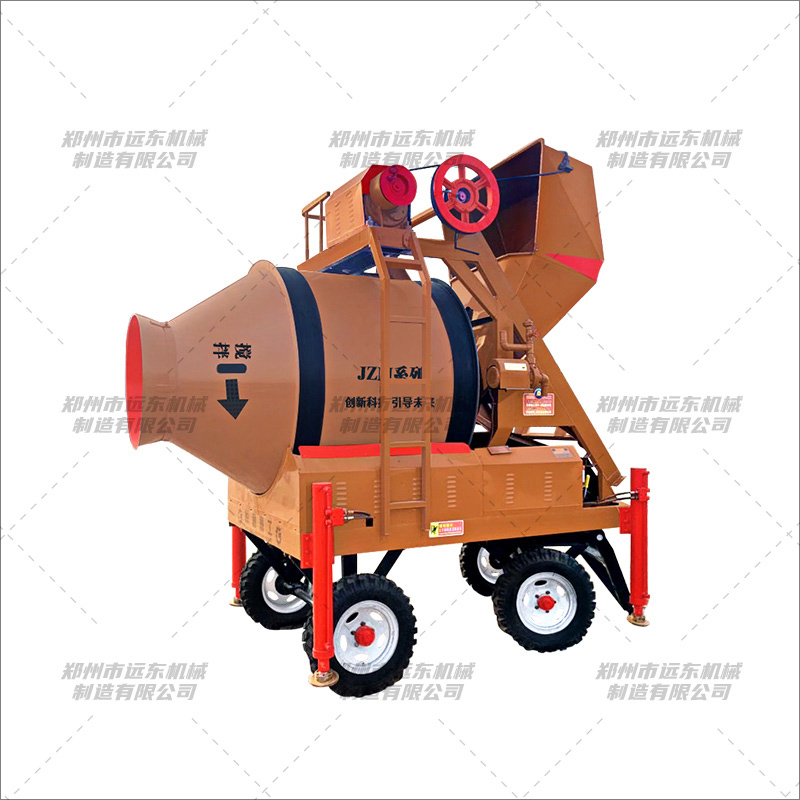 JZM750型柴油液壓翻斗攪拌機(圖1) JZM750型柴油液壓翻斗攪拌機(圖1)